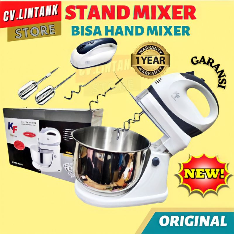 Jual Stand Mixer Standing Mixer Duduk Liter Watt Kf Cs Mikser Pengaduk Adonan Kue