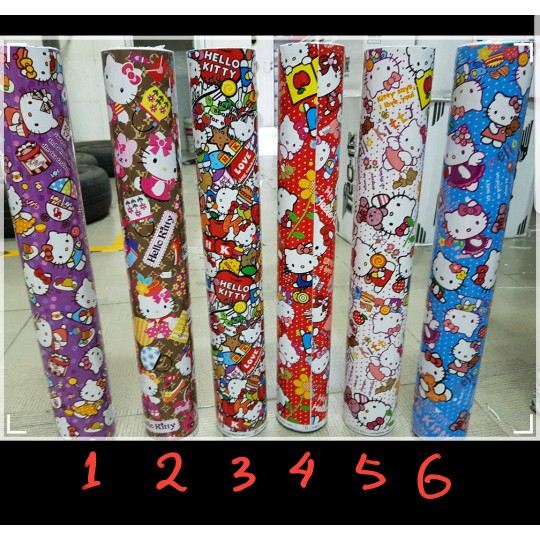 Jual Sticker Motif Hello Kitty LV ukuran 50cm (sticker motor/hp ...