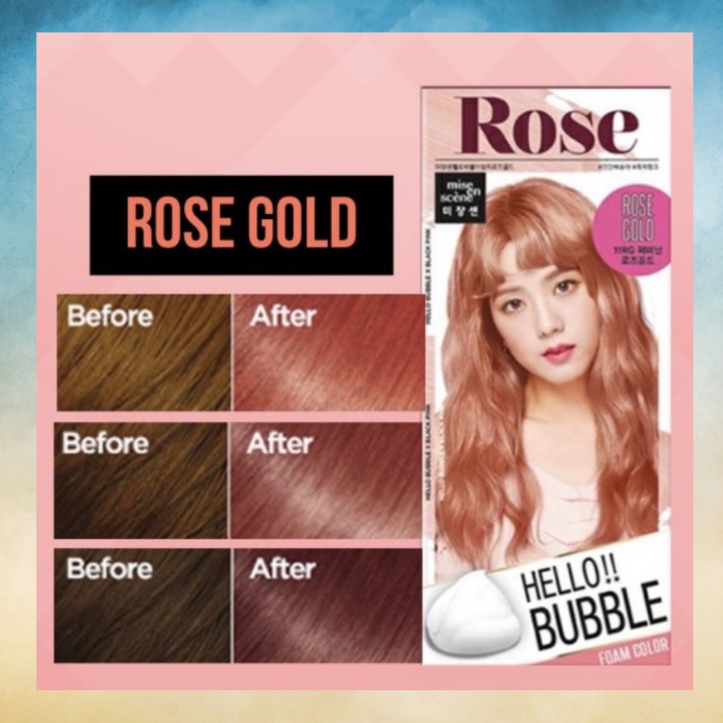Jual Mise en scene Hello Bubble Hair Coloring / Cat Rambut Korea