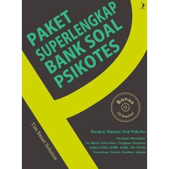 Jual Buku Paket Superlengkap Bank Soal Psikotes Tim Smart Solution ...