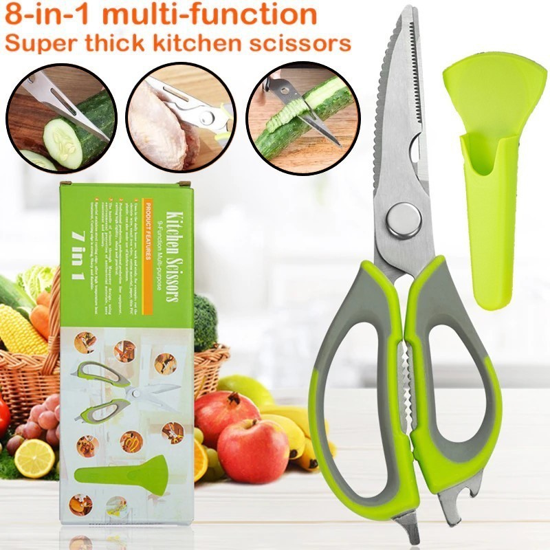 Jual Gunting Dapur Magnetic Cover | Shopee Indonesia