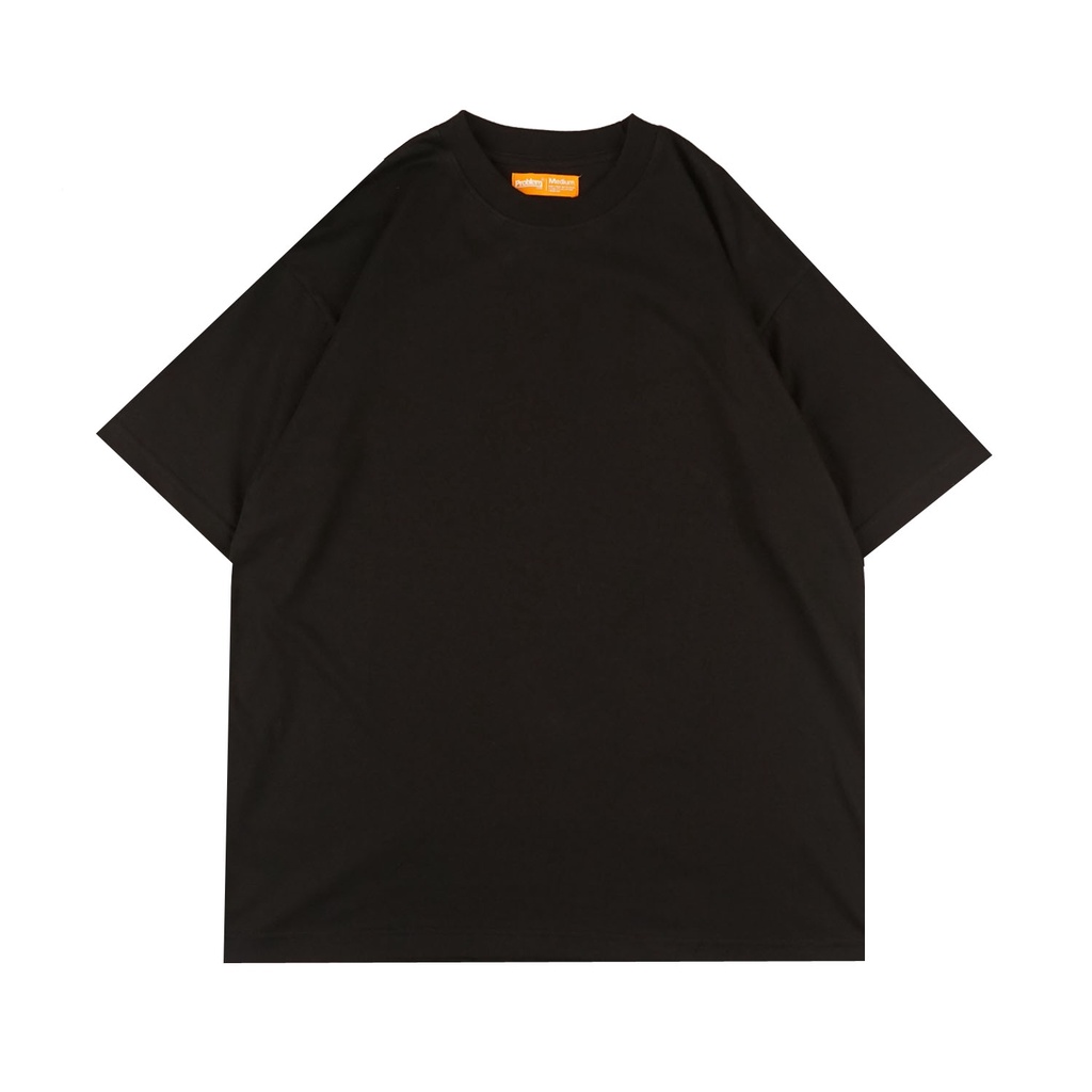 Jual Problem Club - Tshirt Oversize - Blank Black | Shopee Indonesia