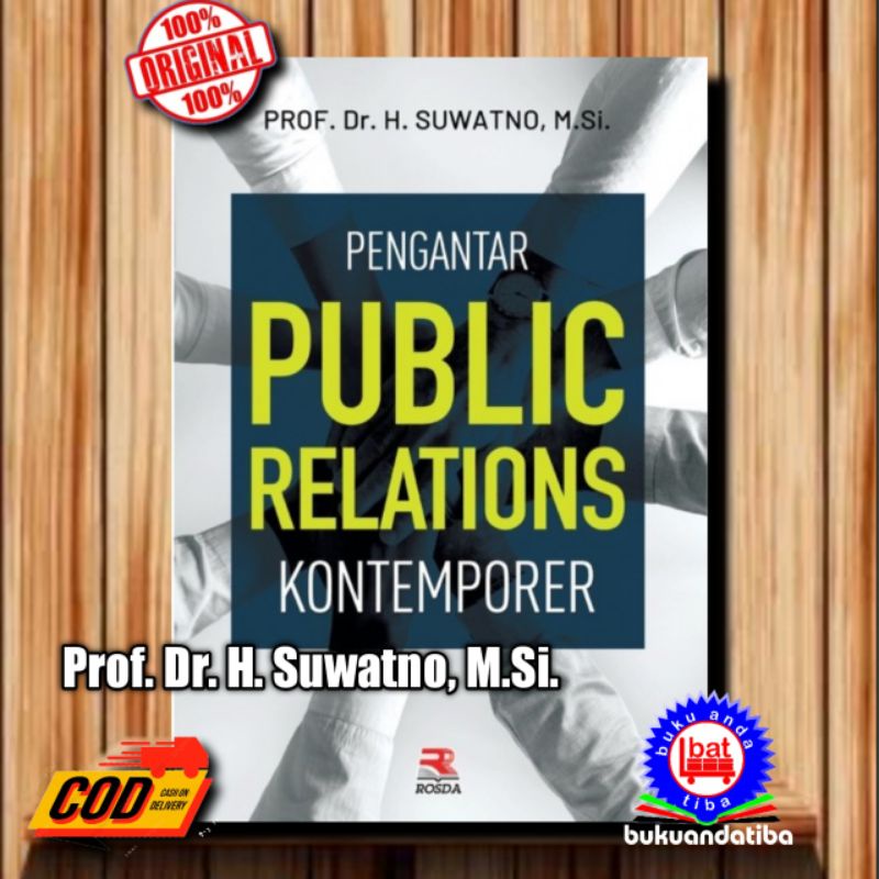 Jual PENGANTAR PUBLIC RELATION KONTEMPORER - Prof. Dr. H . Suwatno MSi ...