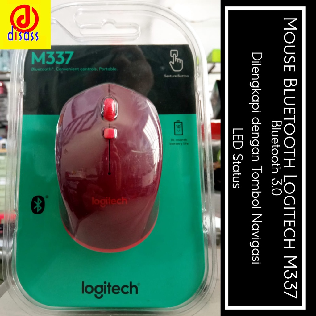 Jual MOUSE WIRELESS LOGITECH M337-DISASS JOGJA | Shopee Indonesia