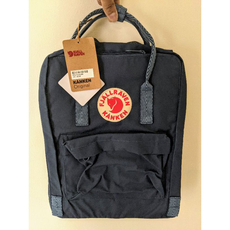 Jual Fjallraven Kanken Royal Blue Goose Eye Vinylon Backpack Tas Punggung 540 908 Shopee Indonesia