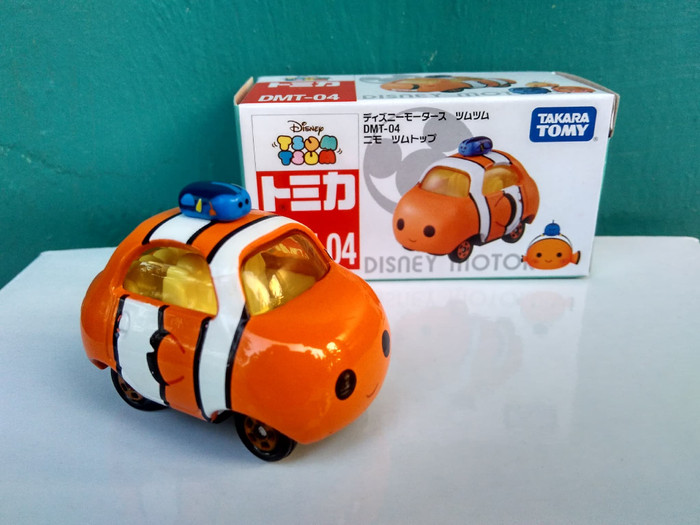 Jual Tomica Disney Tsum Tsum DMT-04 Nemo Diecast miniatur mobil lucu ...