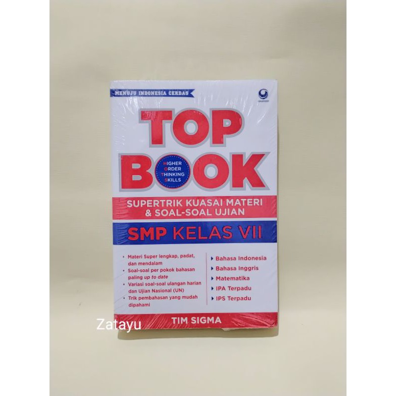 Jual LATIHAN SOAL SMP / TOP BOOK SUPERTRIK KUASAI MATERI & SOAL - SOAL ...