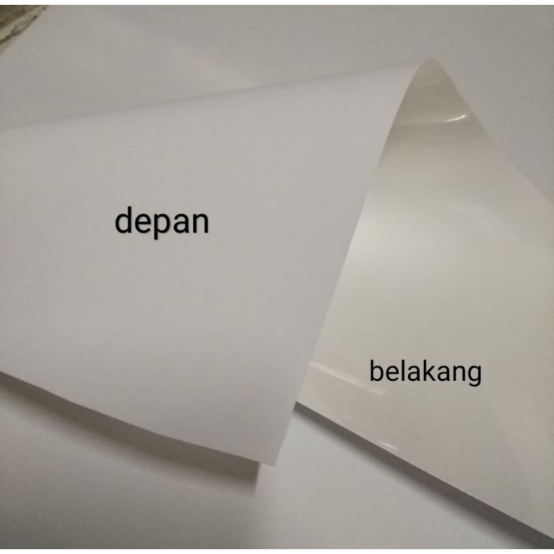 Jual Kertas Sticker Vinyl Matte 120 Gsm A4 Waterproof Isi 20 Lembar