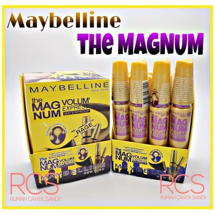 Jual Mascara Maybelline ~ Maskara Maybeline ~ The Magnum ~ Volum Express ~ Shopee Indonesia 2617