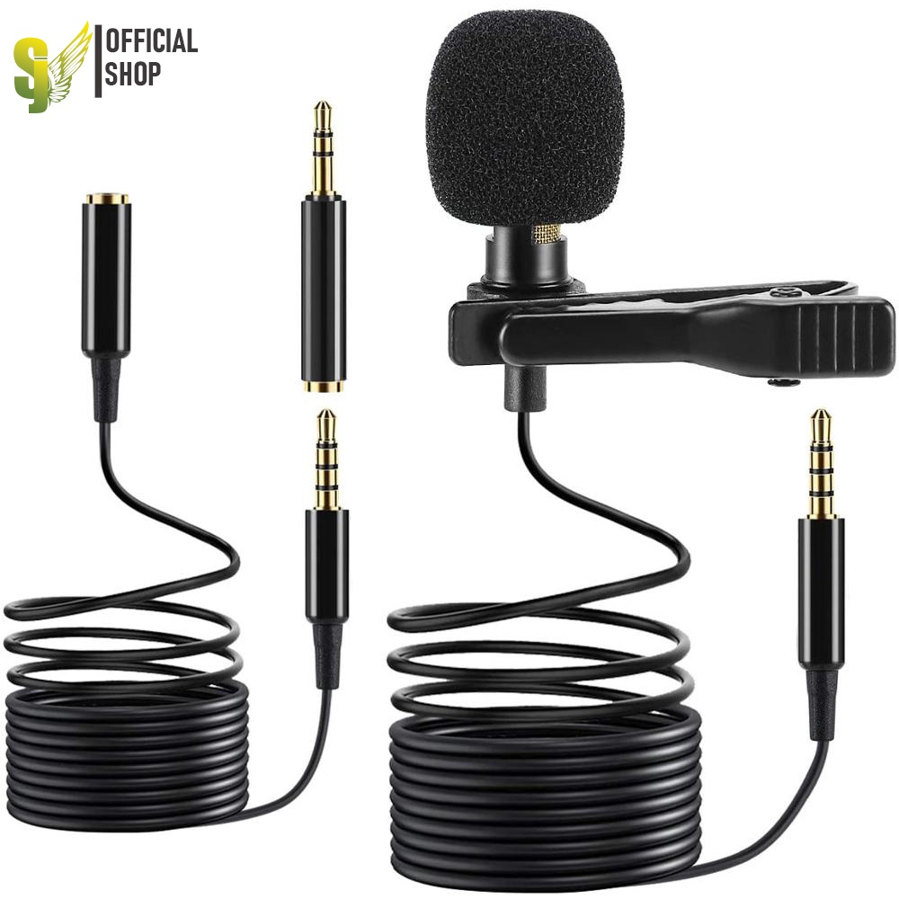 Jual Mic Lavalier Microphone JH043Clip Microfone 3.5mm Untuk Live