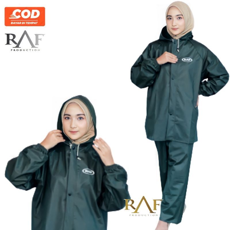 Jual RAINCOAT JAS HUJAN MANTOL BY RAF BAHAN PVC 025 BEST QUALITY ANTI