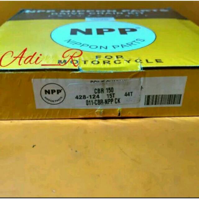 Jual GEAR SET CBR 150 THAILAND CBR 150 CBU GIR PAKET HONDA CBR 150