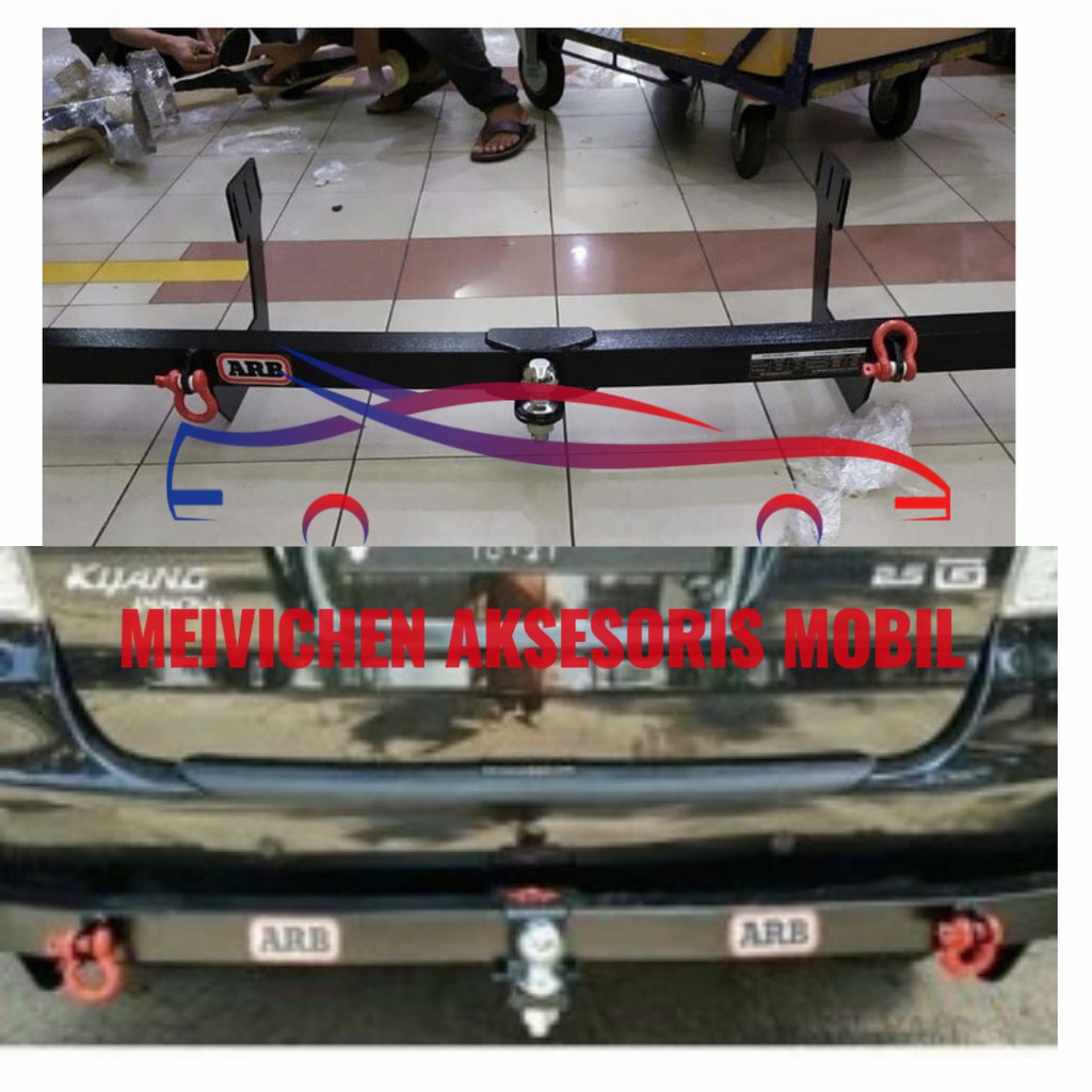 Jual Towing ARB All New INNOVA Bumper Belakang Besi Model ANTING Full ...