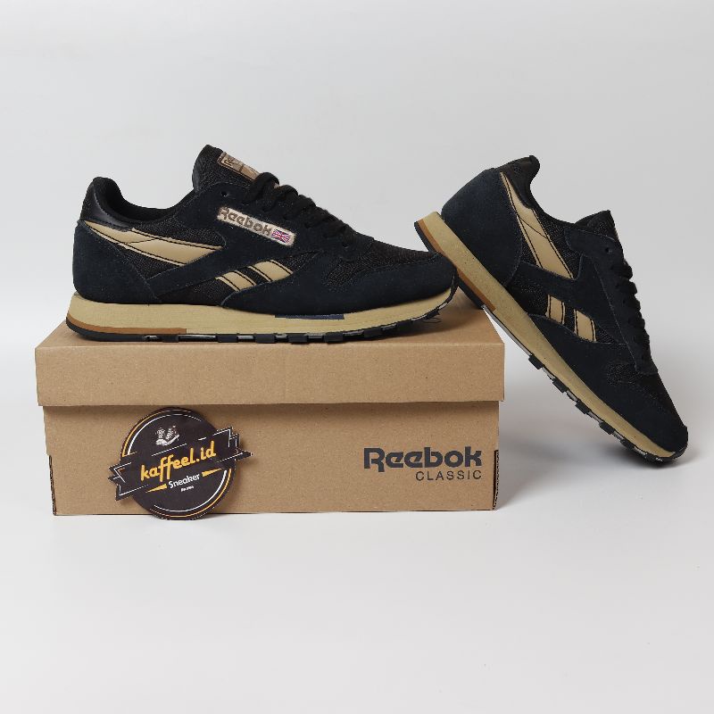 Jual Sepatu pria REEBOK CLASSICS LEATHER UTILITY NAVY | Shopee Indonesia