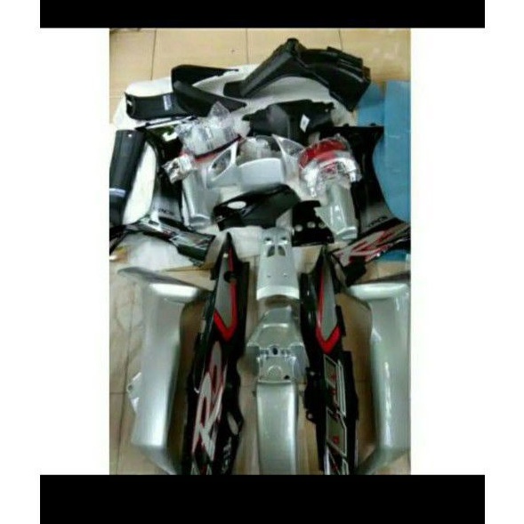 Jual Cover Full Bodi Body Set Body Kasar Halus Lampu Depan Brlakang Dan Sain Yamaha F Zr Fizr