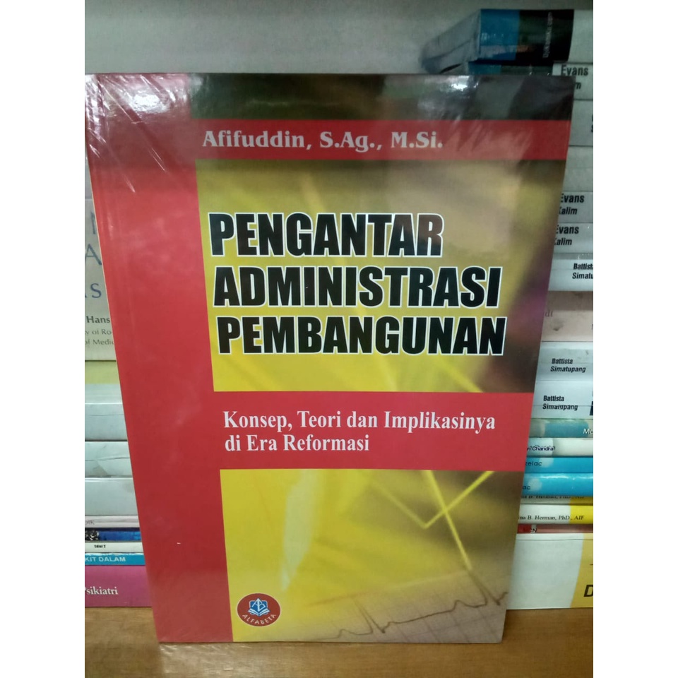 Jual BUKU PENGANTAR ADMINISTRASI PEMBANGUNAN | Shopee Indonesia