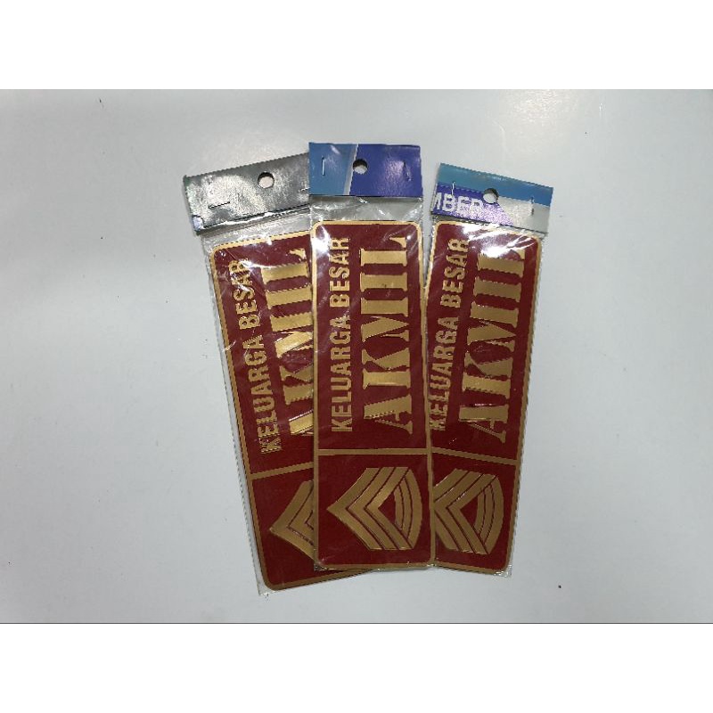 Jual Stiker PVC Panjang Keluarga Besar AKMIL | Stiker PVC | Shopee ...