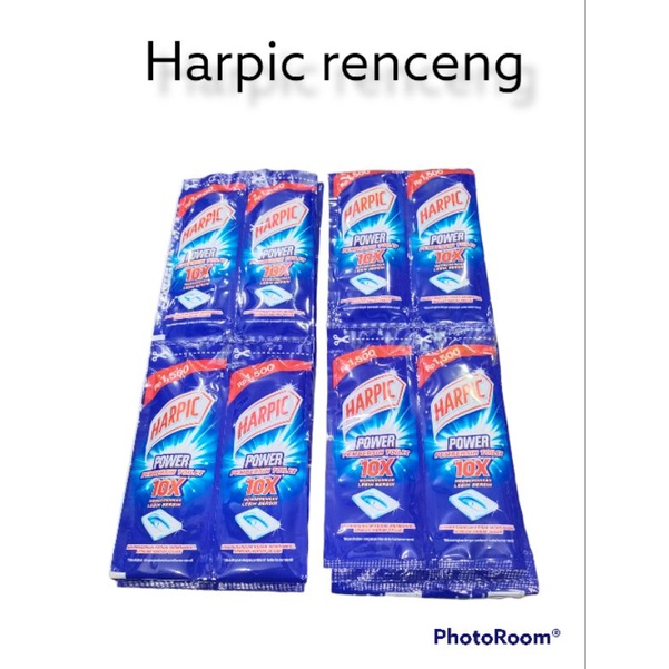 Jual harpic renceng 25ml x 12sachet | Shopee Indonesia