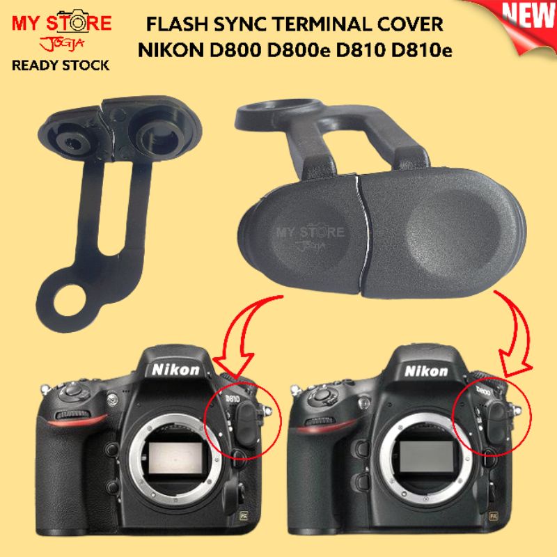 Jual Tutup flash sync terminal cap cover 10 pin tutup port camera nikon