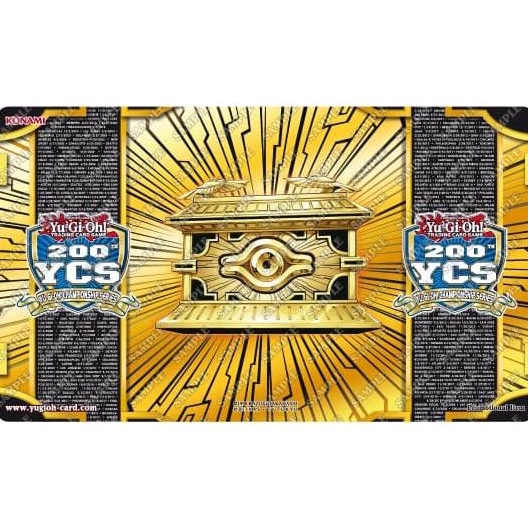 Jual Yugioh Playmat Ycs 200Th Official New & Sealed Shopee Indonesia