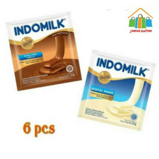 Jual Susu Kental Manis Indomilk 6"sachet Shopee Indonesia