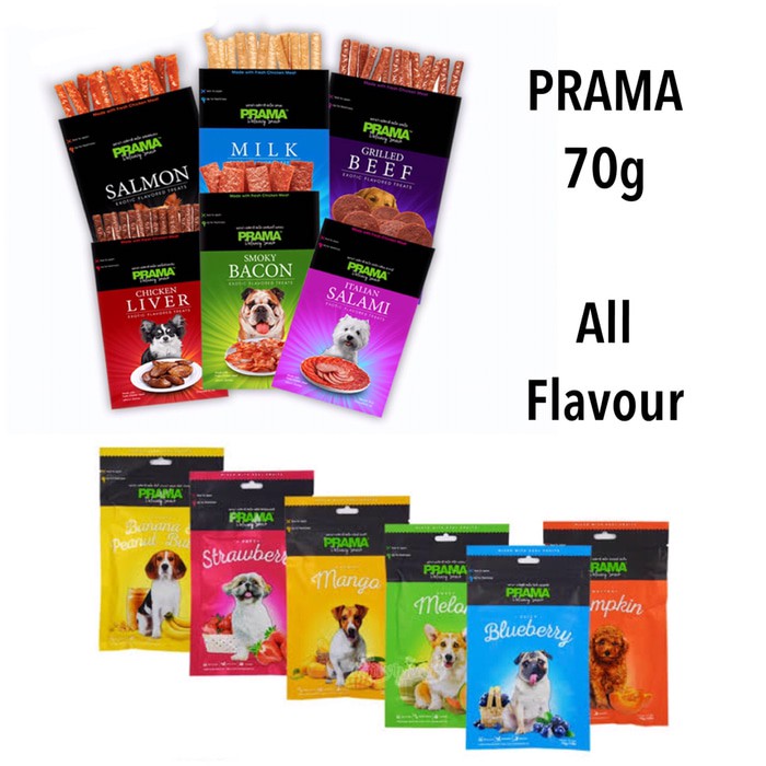 Jual PRAMA ALL VARIAN 70GR - PRAMA DOG SNACK - PRAMA DOG - CEMILAN DOG ...