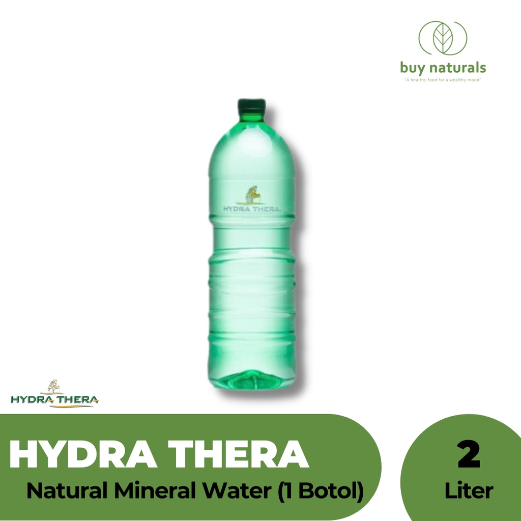 Jual HYDRA THERA NATURAL MINERAL WATER 2 L (1 BOTTLE) | Shopee Indonesia