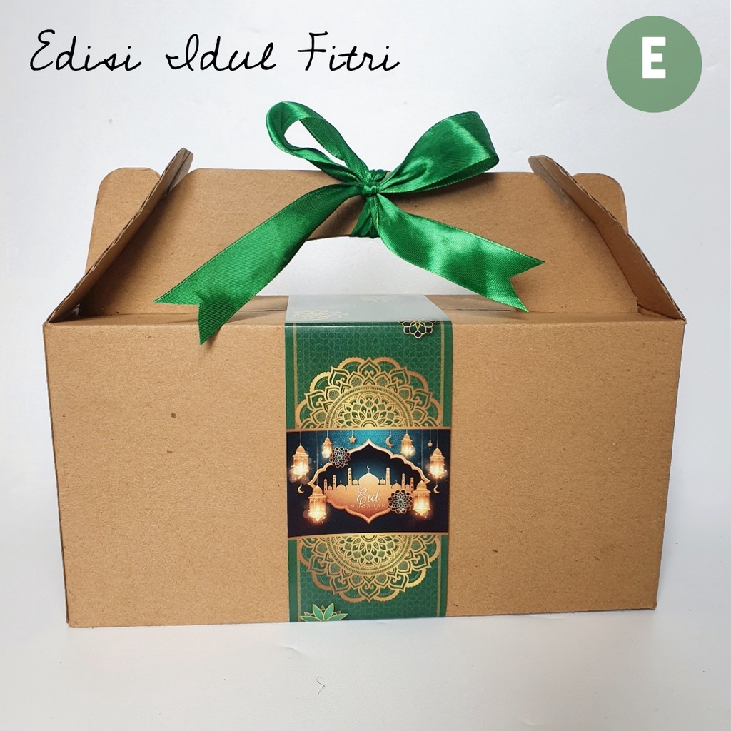 Jual (Special Edition) Dus Eflud Box Hampers Kue Kering Muat 3 Toples ...