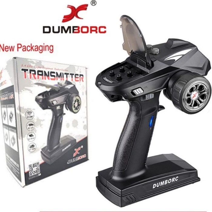 2.4GHz Radio System DUMBORC X6 6-Channel RC Transmitter & Receiver With ...
