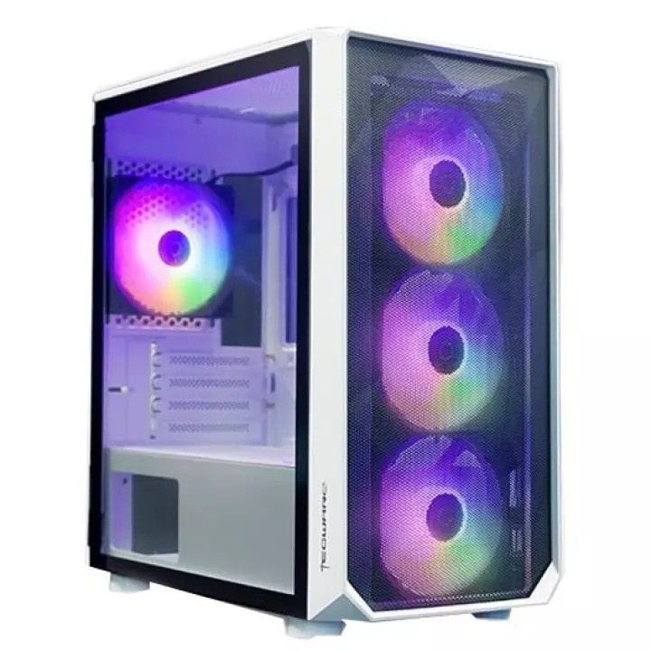Jual Tecware Forge M ARGB Mesh Black - 4x12cm ARGB fans - mATX Gaming ...