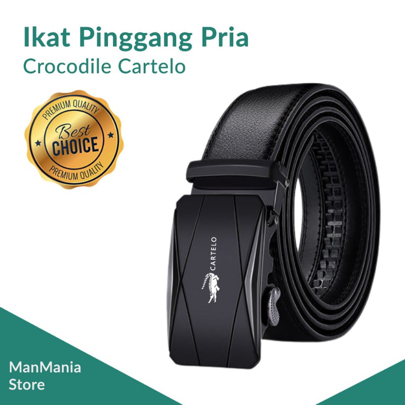 Crocodile Ikat Pinggang Pria 0219-6105-44 Online at Best Price, Mens  Belt&Suspender