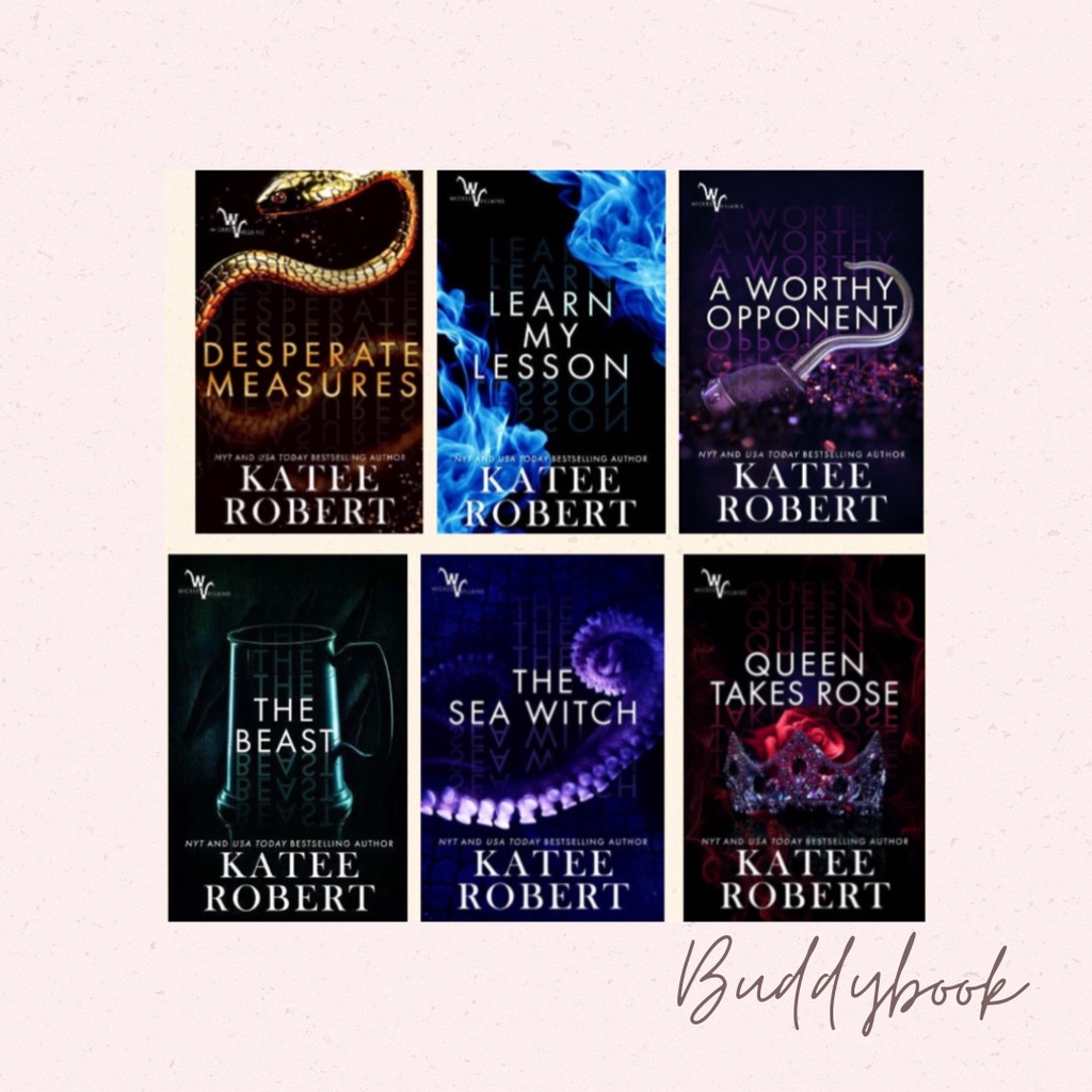 Jual WICKED VILLAINS SERIES (BOOK 16) KATEE ROBERT Shopee Indonesia