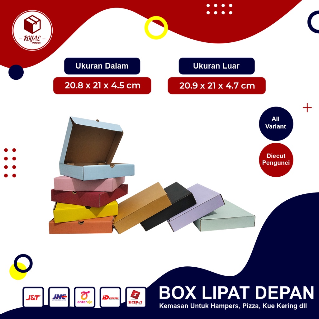 Jual Kardus Box Dc Ld X X Cm Kardus Packing Polos Pizza Box