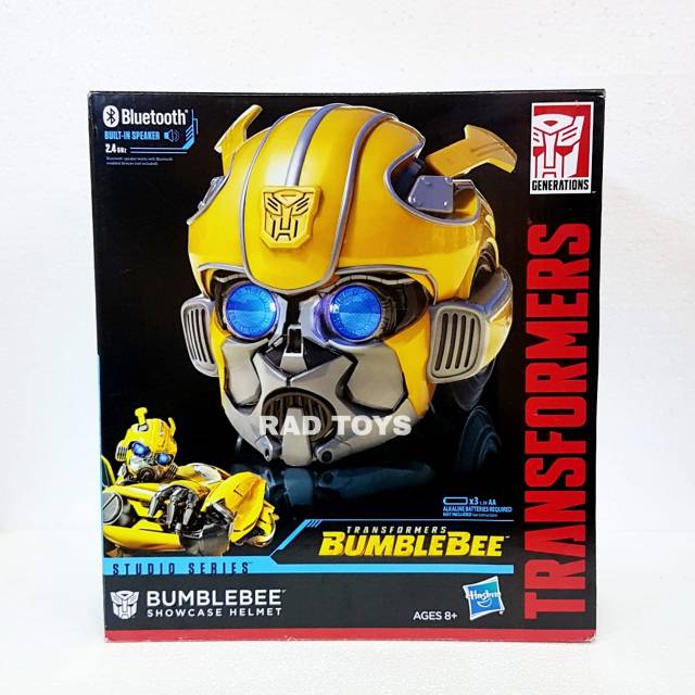 Casque Transformers Bumblebee – Taille Réelle, Hasbro, Vision, NEUF Sous Emballage