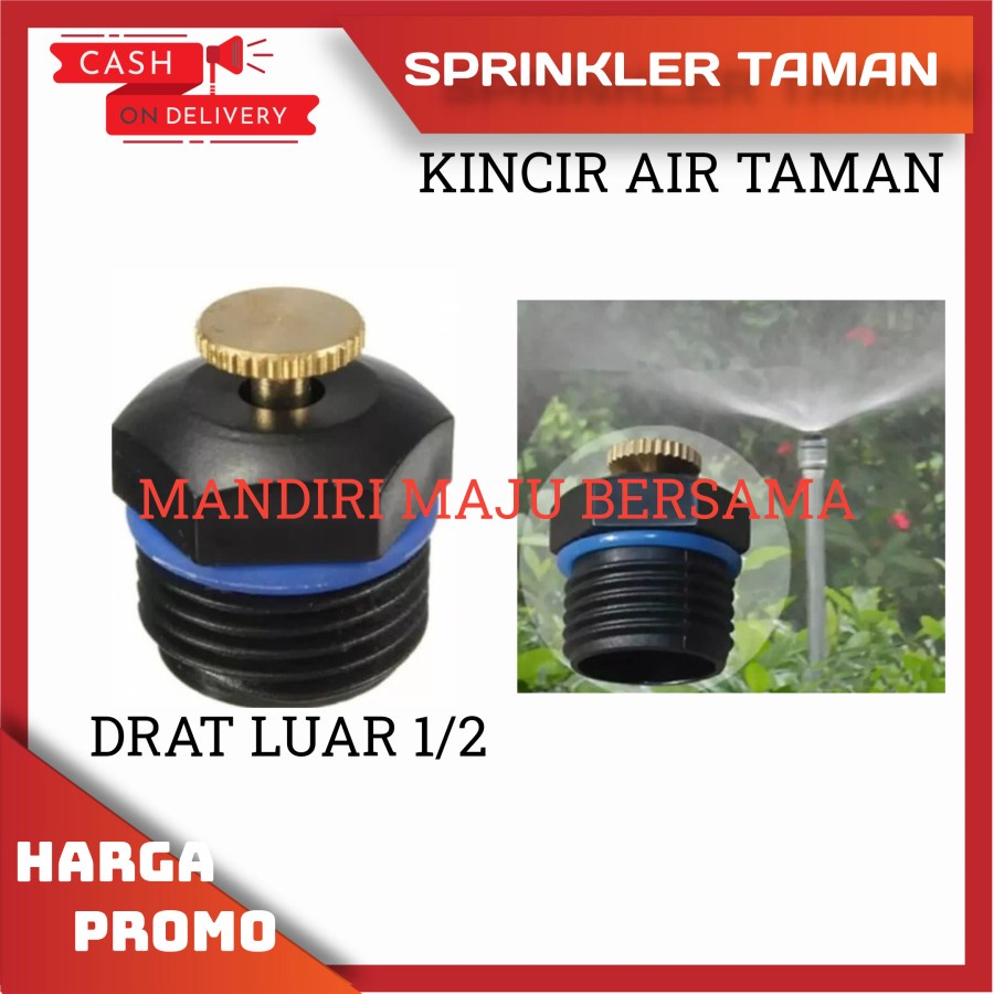 Jual SPRINKLER TAMAN SPRAYER ADJUSTABLE ALAT SIRAM KUNINGAN KRAN ...