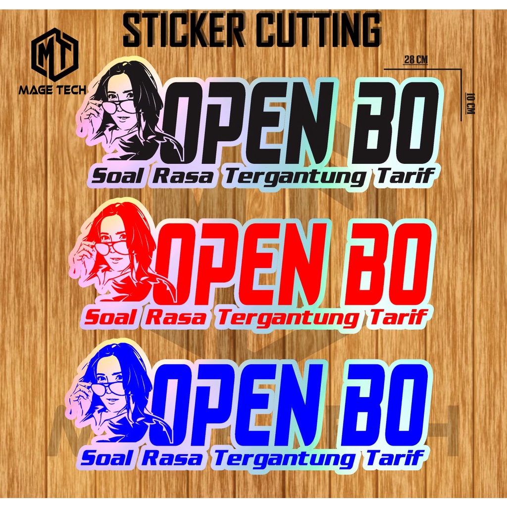 Jual Stiker Cutting Open Bo | Shopee Indonesia