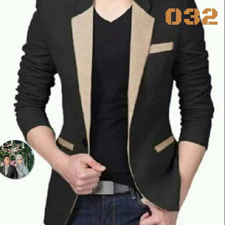 Jual Jas Pria Murah Jas Nikah Jas Wisuda Jas Formal Pria Blazer Slimfit Shopee Indonesia 0365