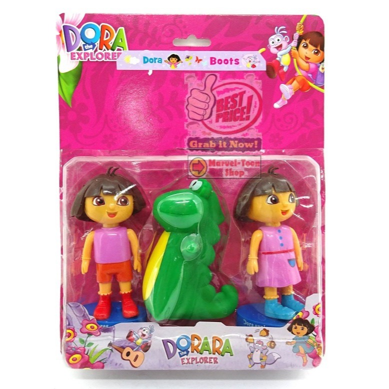 Articles DORA au choix: poupées, figurines, tirelire
