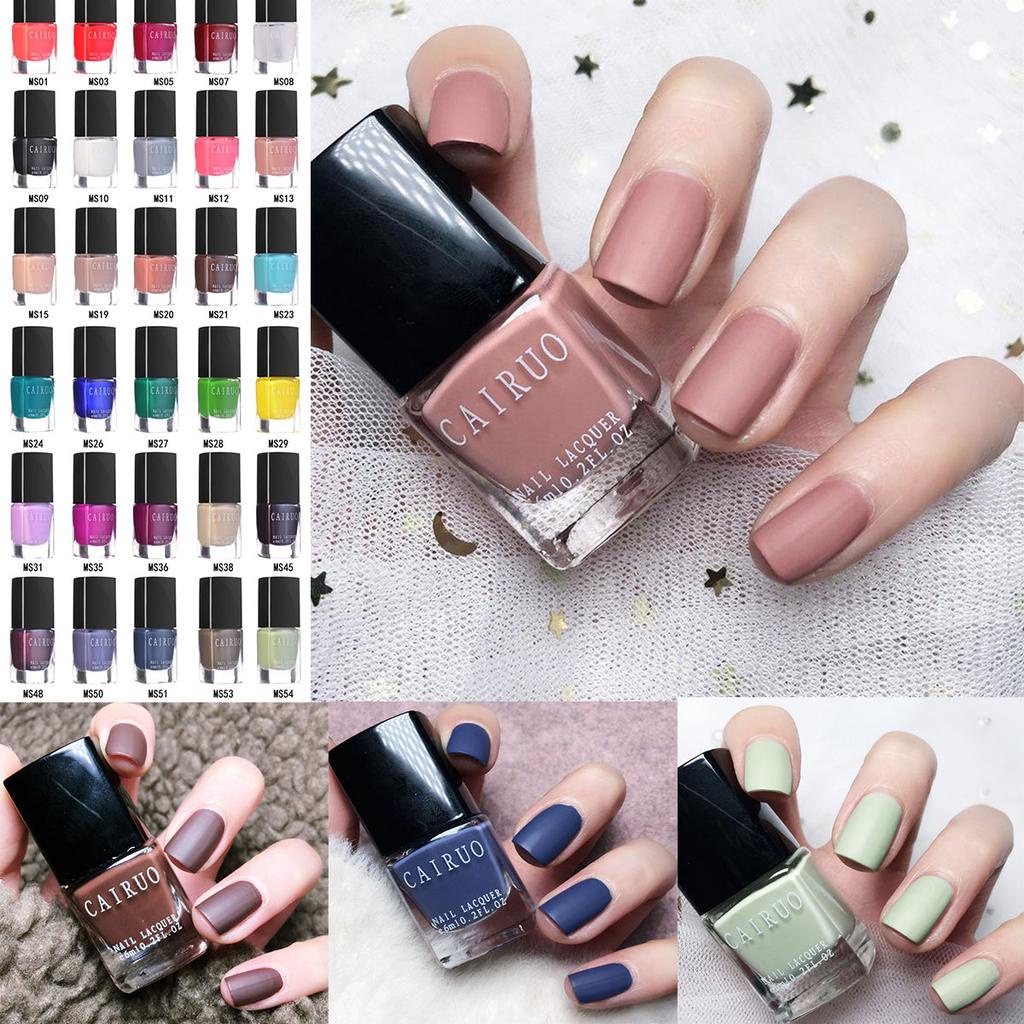 Jual ORIGINAL Cairuo Kutek Matte Satin Cepet Kering Velvet Non