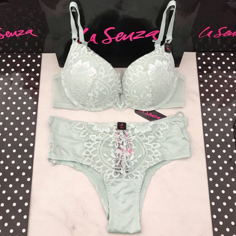 Jual La Senza Beyond Sexy Bra Set Push Up Gel Level 3 36c 11190720 Shopee Indonesia