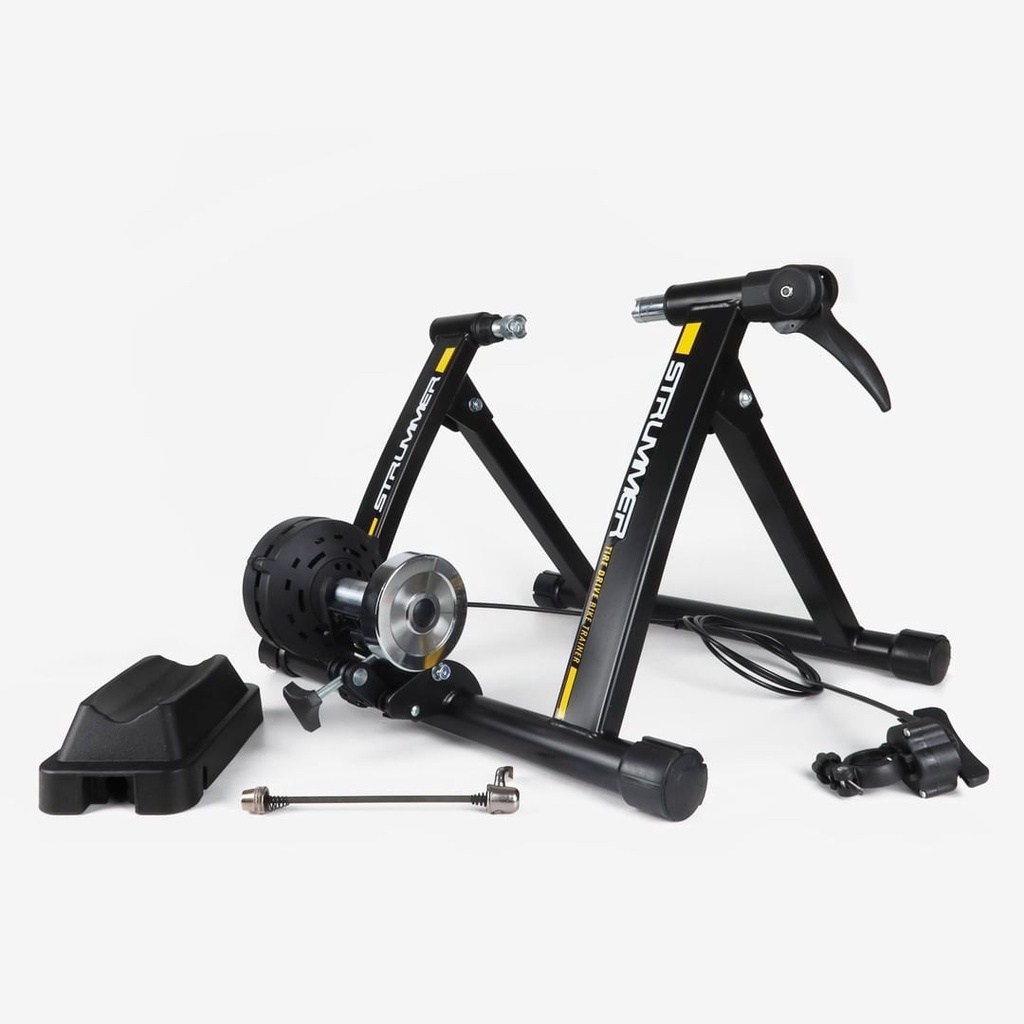 Jual BIKE TRAINER STRUMMER WITH REMOTE BLACK NEW MODEL | Shopee Indonesia