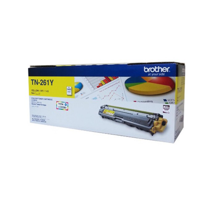 Toner Brother Original TN261 Yellow for MFC-9330CDW, HL-3170CDW, dll - Original Resmi (3)