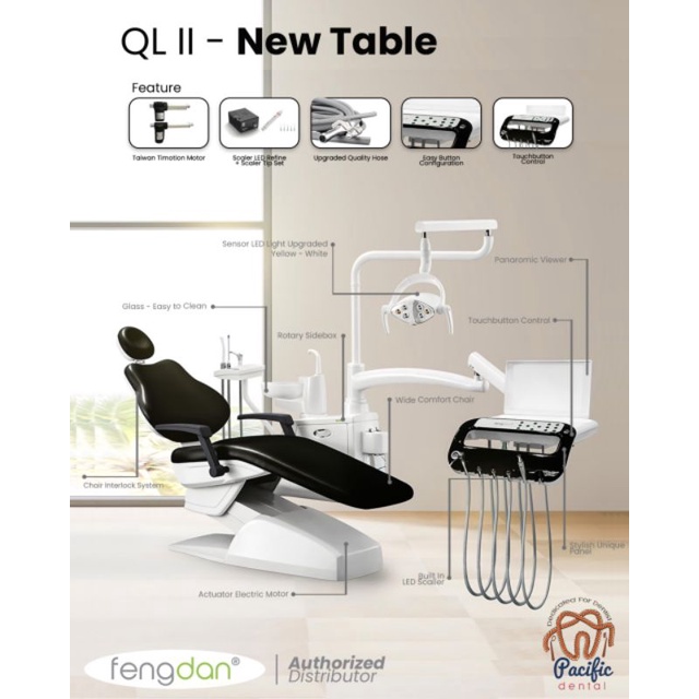 Jual Dental Unit Fengdan New Table/Dental Chair Shopee Indonesia