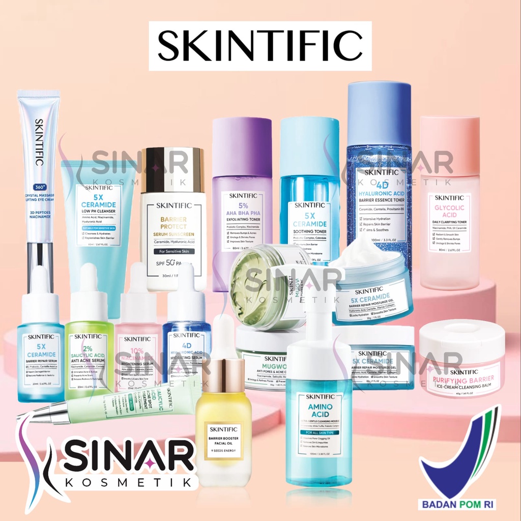 Jual Skintific 5X Ceramide Series / Salicylic Acid Series / Niacinamide ...