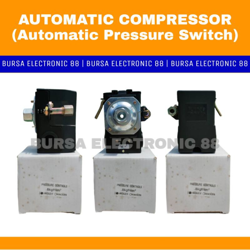Jual Otomatis kompresor / Automatic Pressure Switch / Compressor / 8Kg