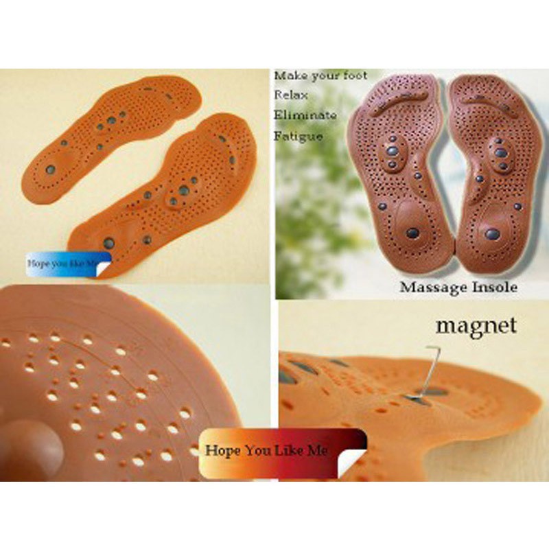 Jual GSPRO Insole Sepatu Wanita Pria Alas Kaki Magnetik Bionic Alat ...