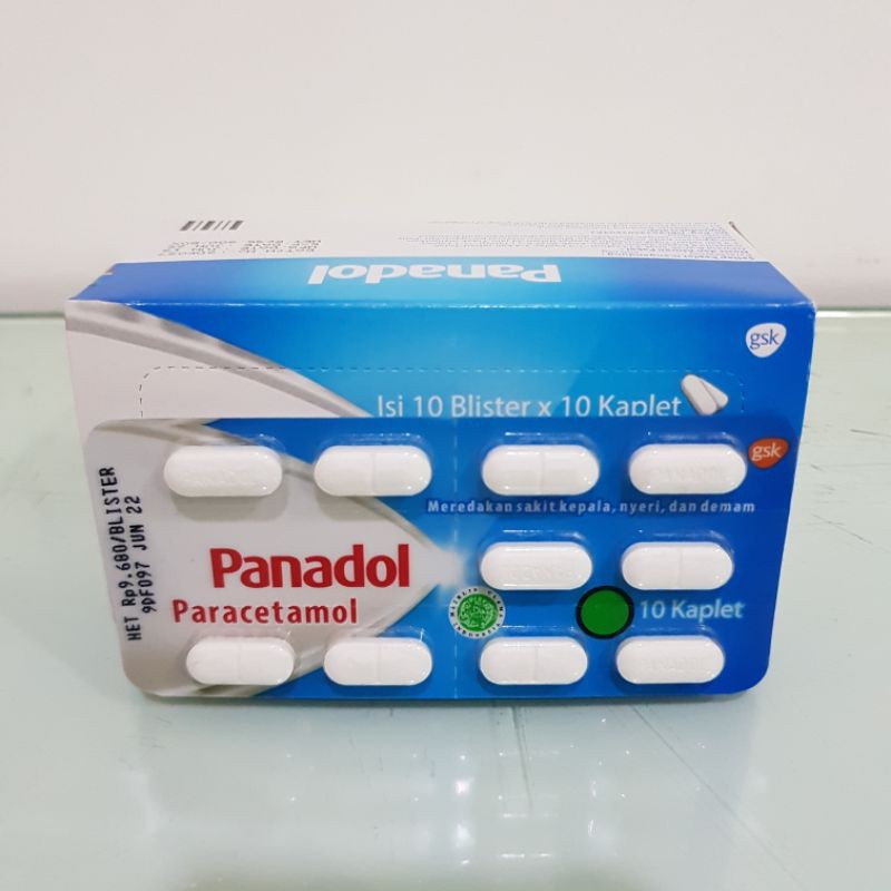 Jual Panadol Biru Per Strip 10 Tablet Shopee Indonesia