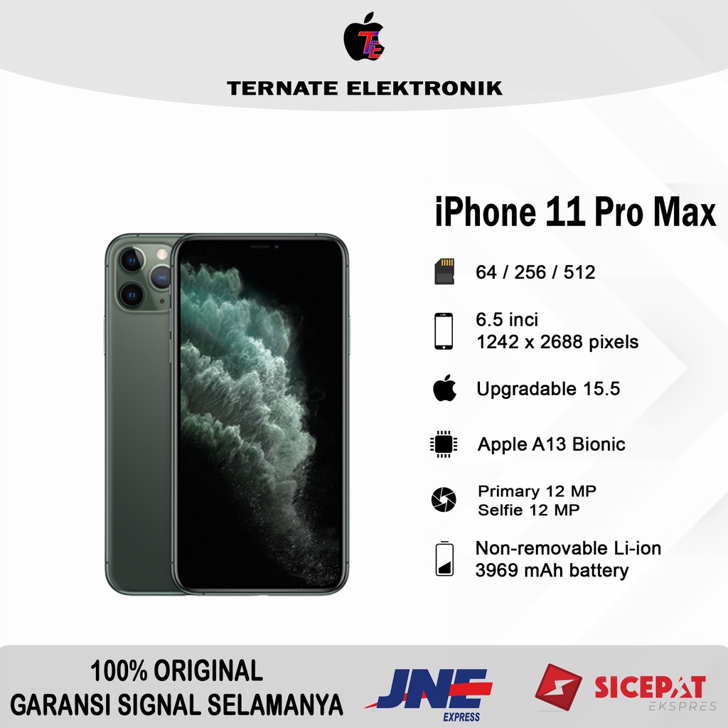 iPhone 11 Pro Max 256gb/64gb/512gb Original IMEI Aman