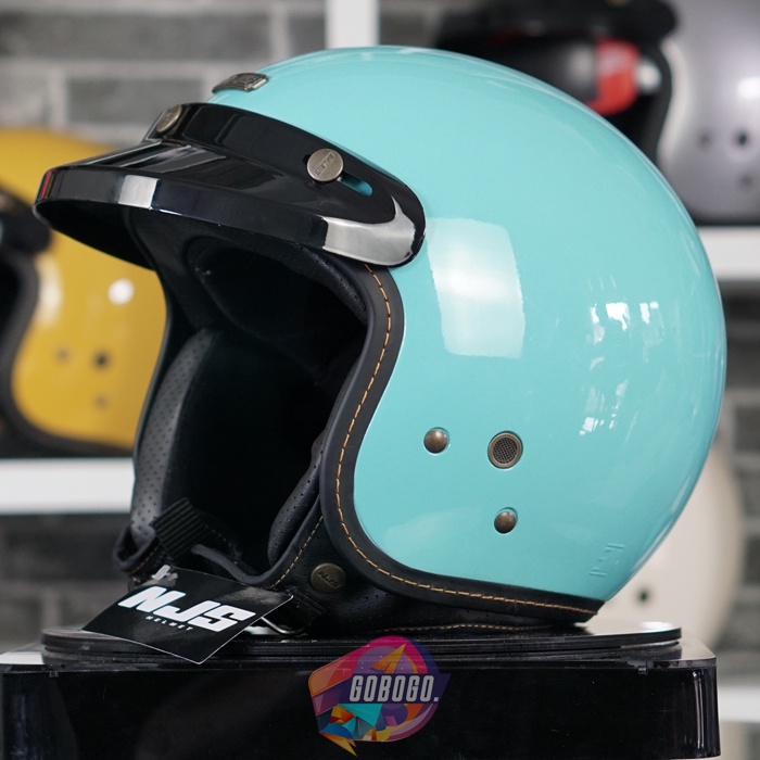 Jual Helm Bogo Retro Njs Nr S Original Shopee Indonesia