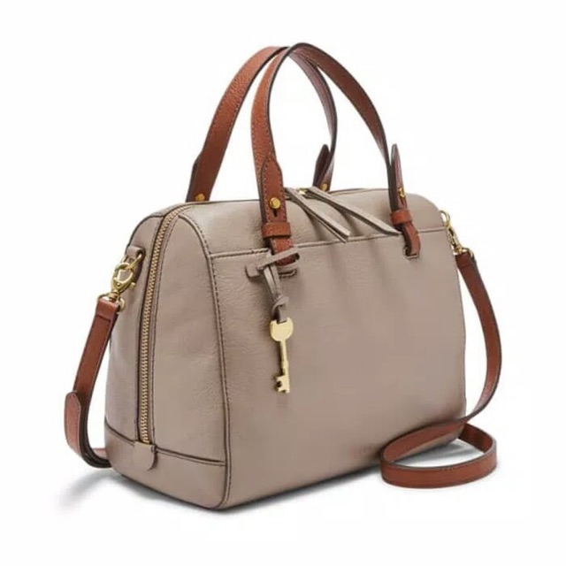 Jual Tas FOSSIL Rachel Satchel Light Taupe New Original Shopee Indonesia